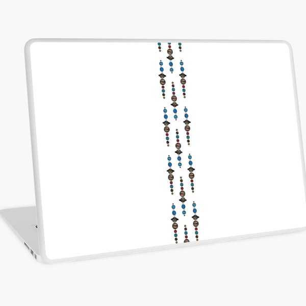 Planets Colour Laptop Skin