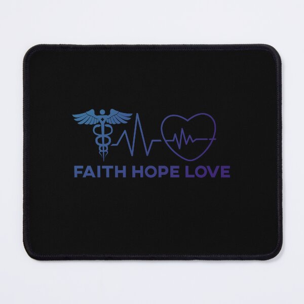 Item preview, Faith Hope Love Nurse Nurselife Hospital designed and sold by Pubi.
