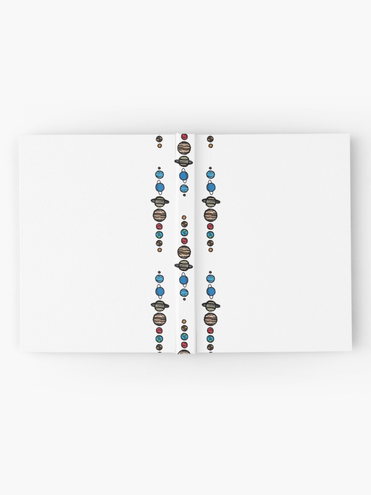 Alternate view of Planets Colour Hardcover Journal