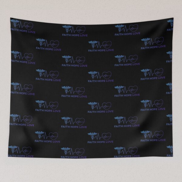 Item preview, Faith Hope Love Nurse Nurselife Hospital designed and sold by Pubi.