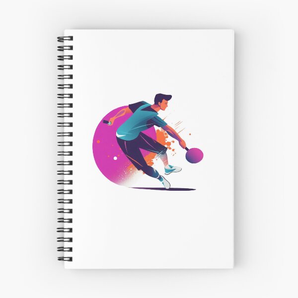 Item preview, Ping Pong Player Silhouette designed and sold by lessyun.