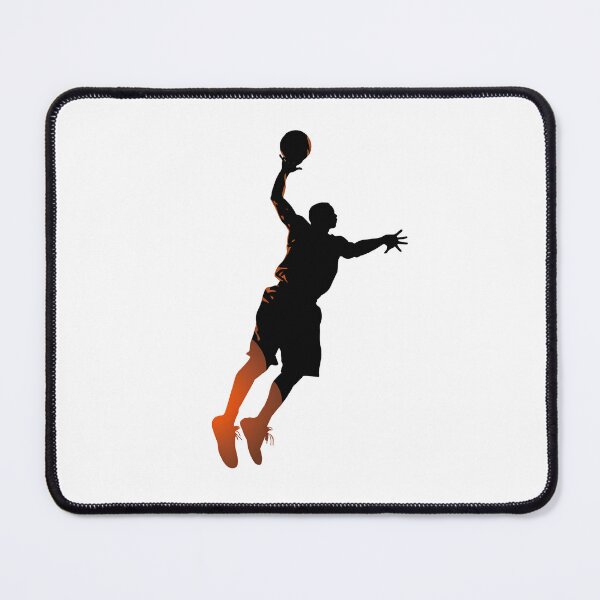 Item preview, Basketball Player Dunk Silhouette designed and sold by lessyun.