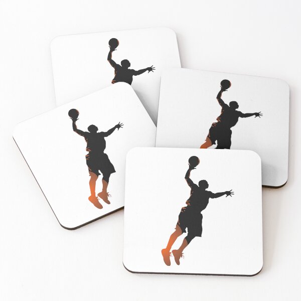 Item preview, Basketball Player Dunk Silhouette designed and sold by lessyun.