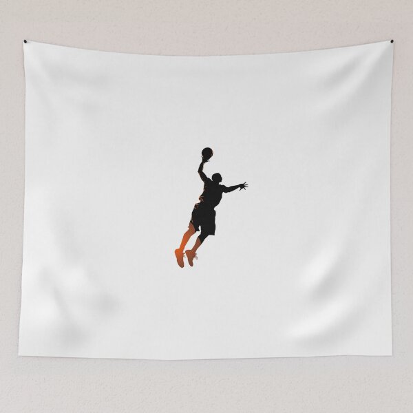 Item preview, Basketball Player Dunk Silhouette designed and sold by lessyun.
