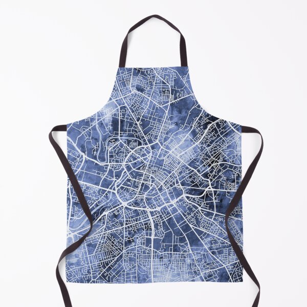 Item preview, Manchester England City Map designed and sold by ArtPrints.
