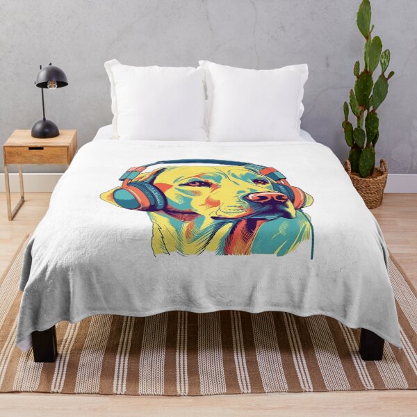 Item preview, Labrador Retriever Music Lover - A Relaxing Design for Dog Owners designed and sold by brindled.