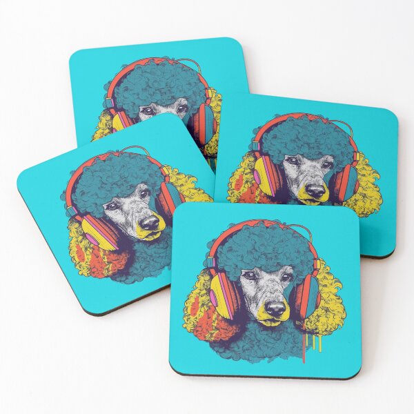 Item preview, Poodle Music Lover - A Relaxing Design for Dog Owners designed and sold by brindled.