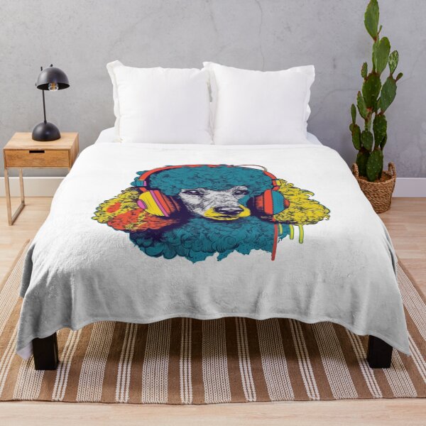 Item preview, Poodle Music Lover - A Relaxing Design for Dog Owners designed and sold by brindled.
