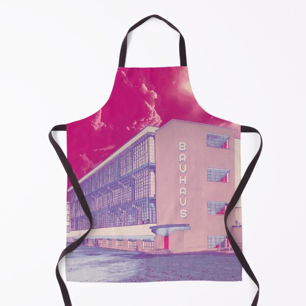 Item preview, Bauhaus Dessau, modern architecture, pink designed and sold by Mauswohn.