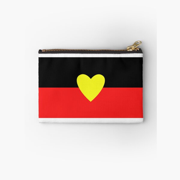 Item preview, Australian Aboriginal Heart Flag designed and sold by HappyArts90.