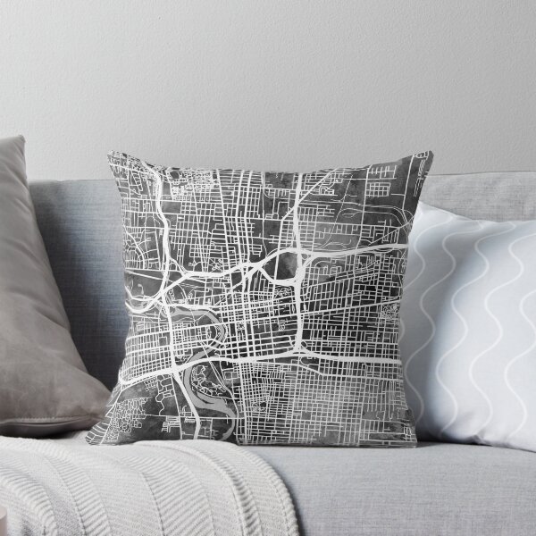 Item preview, Columbus Ohio City Street Map designed and sold by ArtPrints.