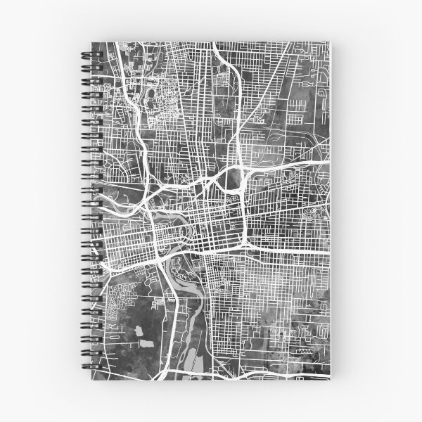 Item preview, Columbus Ohio City Street Map designed and sold by ArtPrints.