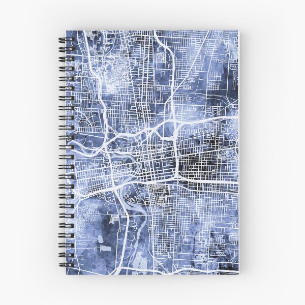 Item preview, Columbus Ohio City Street Map designed and sold by ArtPrints.