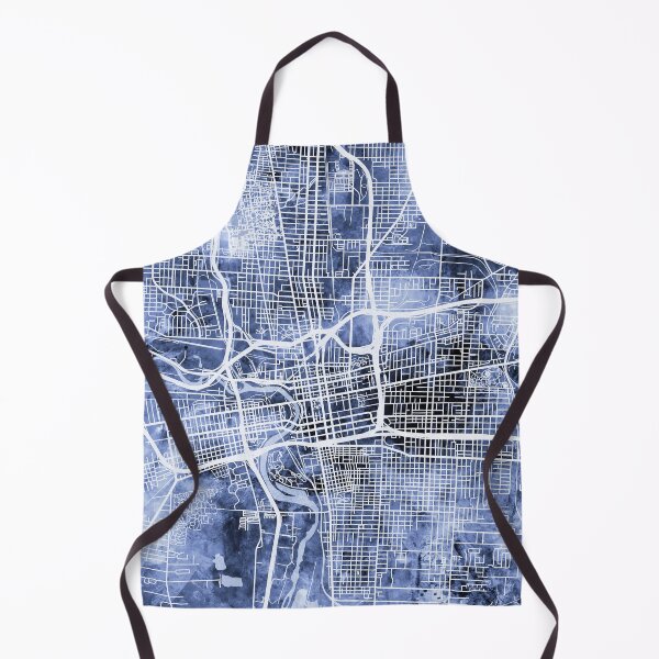 Item preview, Columbus Ohio City Street Map designed and sold by ArtPrints.