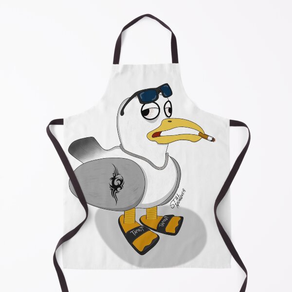 Item preview, White trash seagull designed and sold by StillHungover.