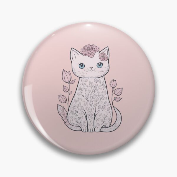 Item preview, Pink Rosy Cat designed and sold by pigipeach.