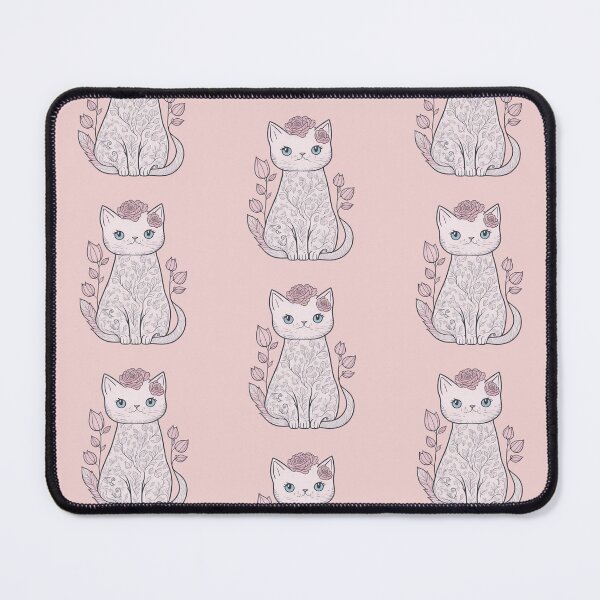 Item preview, Pink Rosy Cat designed and sold by pigipeach.