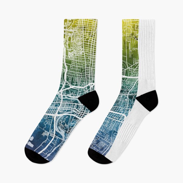 Item preview, Columbus Ohio City Street Map designed and sold by ArtPrints.