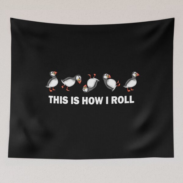 Item preview, Atlantic Puffin Coastal Bird This Is How I Roll Puffins designed and sold by DSWShirts.