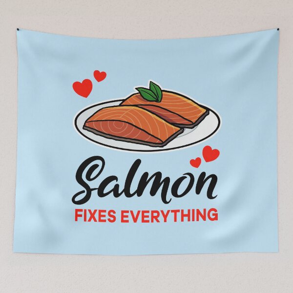 Item preview, Salmon fixes everything designed and sold by jonmlam.