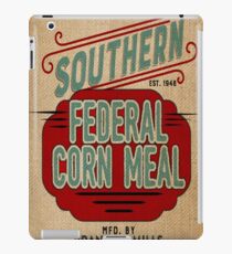 Burlap Grain Sack / Feed Sack / Vintage Style Graphics iPad Case/Skin