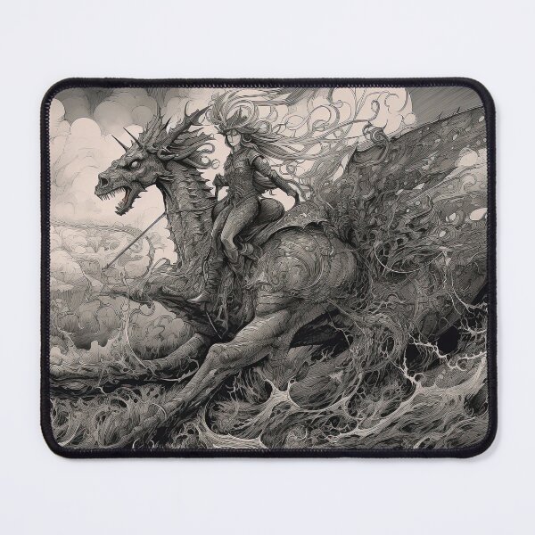 Item preview, the dragon-china-cool-the warrior-fighter-dragon-fantasy-fire-fight designed and sold by Hermossa-Art.