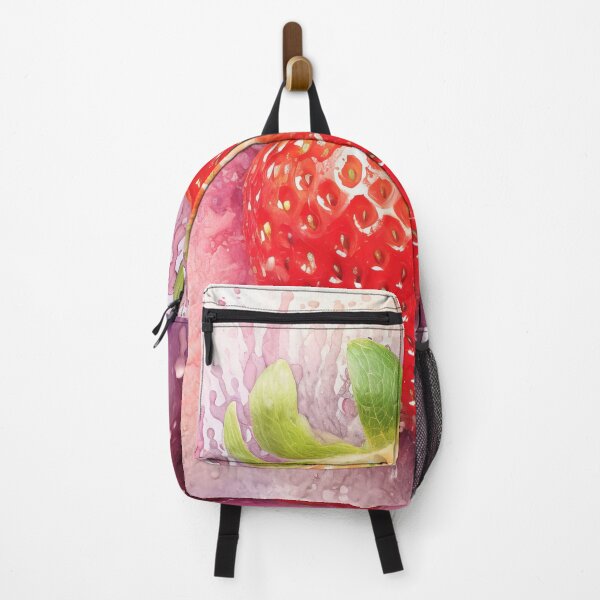 Item preview, Strawberry Splash Watercolor Burst designed and sold by Paintings By Simon .
