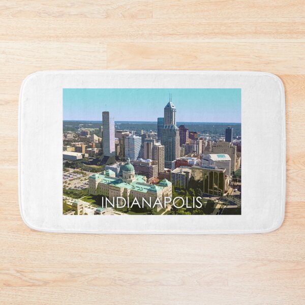 Item preview, Indianapolis, Indiana, USA, Travel Print designed and sold by summattodraw.