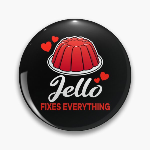 Item preview, Red Jello fixes everything saying designed and sold by jonmlam.