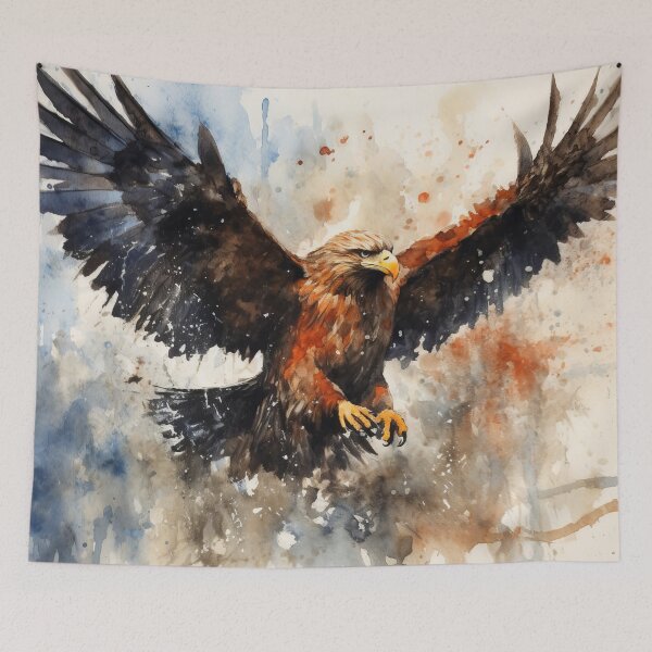 Item preview, Majestic Eagle Landing Glory designed and sold by Paintings By Simon .