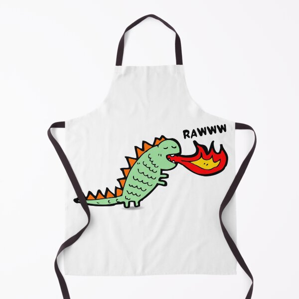 Item preview, Cute fire breathing monster designed and sold by thebunga.