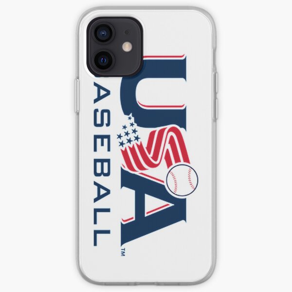 USA Baseball Logo iPhone Soft Case