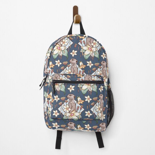 Item preview, Meerkat in the Meadow - Cute African Animal Floral Design designed and sold by Bangtees.