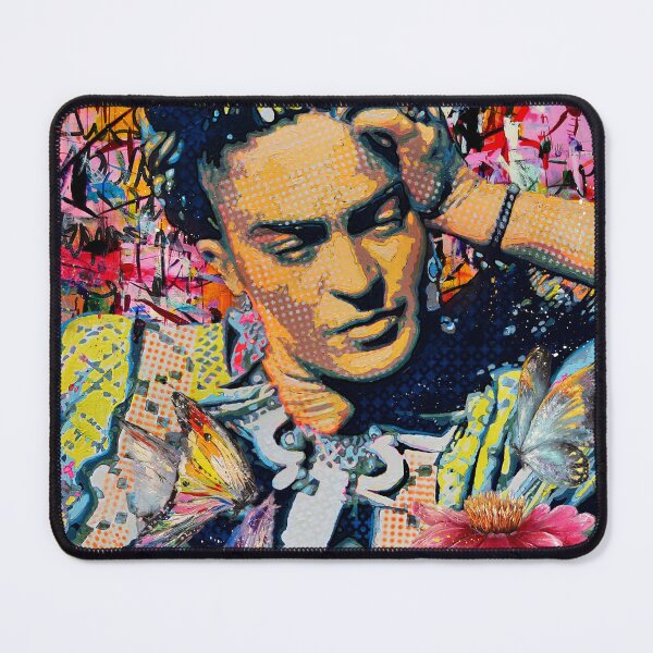 Item preview, Frida Kahlo pop art designed and sold by Helt-Sort.