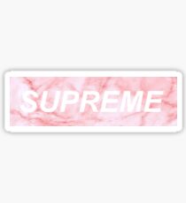 Marbled Supreme Sticker