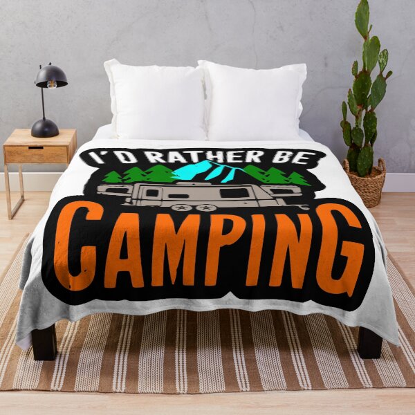Item preview, Id Rather Be Camping designed and sold by Roaming For Myles.
