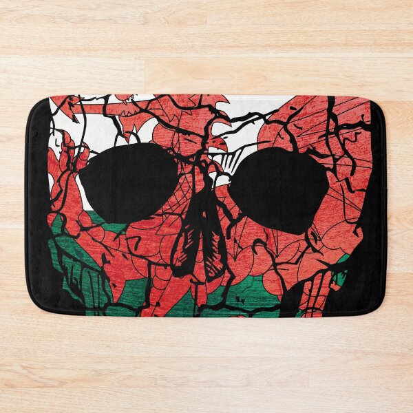 Item preview, Skull Flag of Wales,halloween designed and sold by EpicMaps.