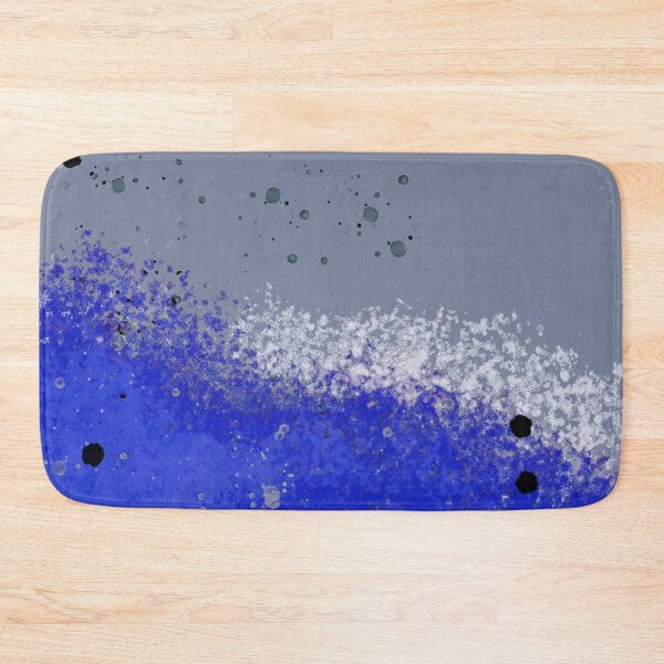 Item preview, Abstraction in blue, grey and white designed and sold by belettelepink.