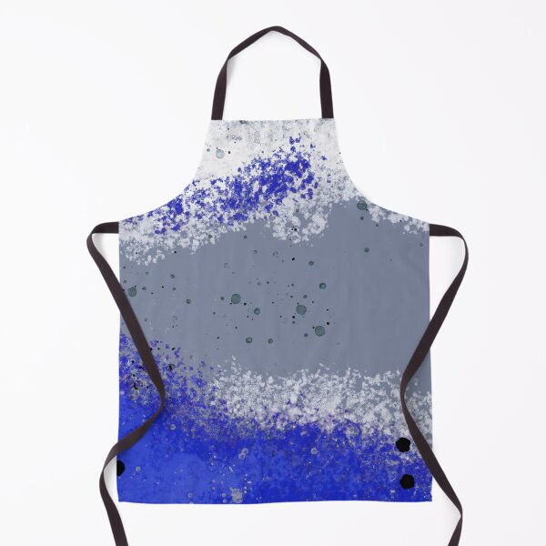 Item preview, Abstraction in blue, grey and white designed and sold by belettelepink.