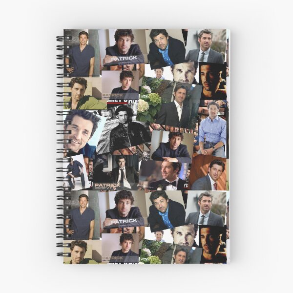 Item preview, Patrick Dempsey Abstract Collage designed and sold by GoghGetta.