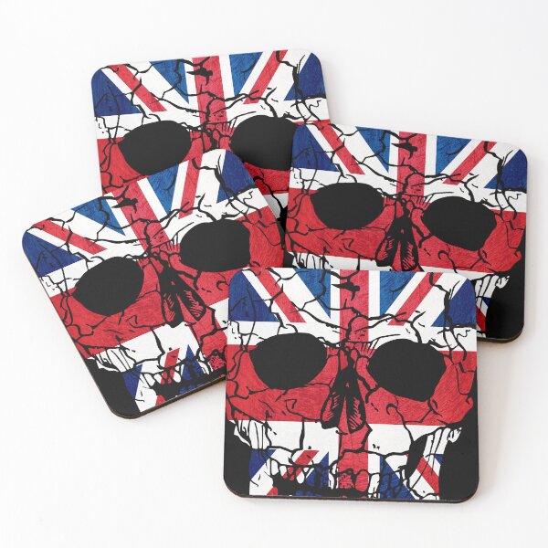 Item preview, Skull Flag of UK,halloween designed and sold by EpicMaps.