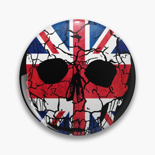 Item preview, Skull Flag of UK,halloween designed and sold by EpicMaps.