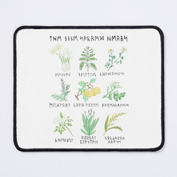 Item preview, The Nine Sacred Herbs designed and sold by thelittleforest.