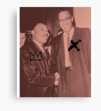 Martin and Malcom Canvas Print