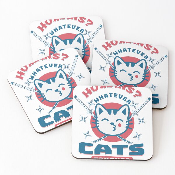 Item preview, Funny Humans Whatever Cats Forever for cat mom cat dad designed and sold by cutefashion.