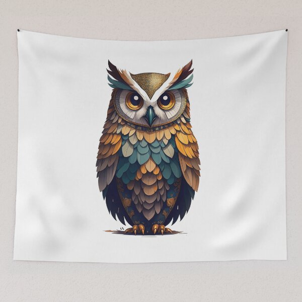 Aperçu de l'œuvre Angry Owl créée et vendue par Sanan Israyilli.