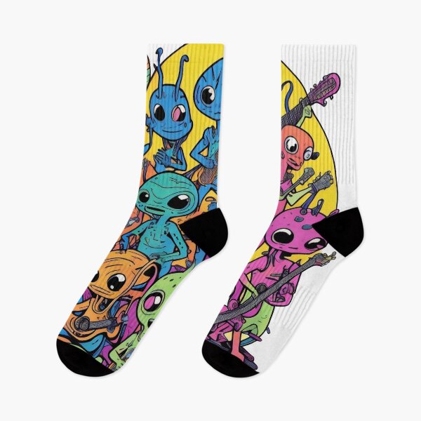 Item preview, Hand drawn vector illustration of Monsters and cute alien friendly, cool and cute designed and sold by Sanan Israyilli.