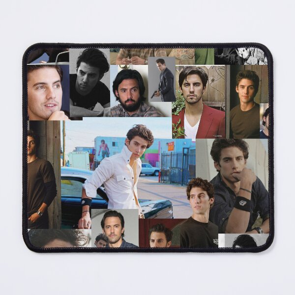 Item preview, Milo Ventimiglia Abstract Collage designed and sold by GoghGetta.