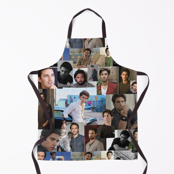 Item preview, Milo Ventimiglia Abstract Collage designed and sold by GoghGetta.