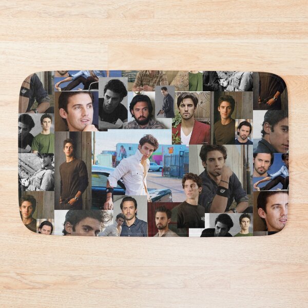 Item preview, Milo Ventimiglia Abstract Collage designed and sold by GoghGetta.